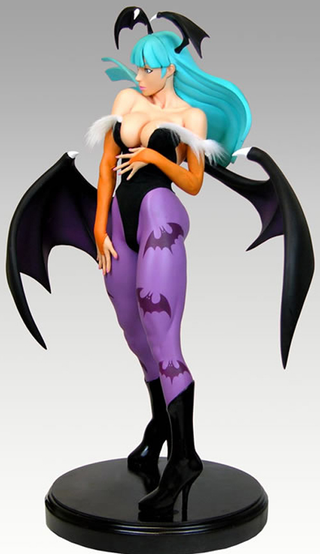 Illustration for article titled Morrigan Statue Does Not Beat Around The Breast